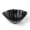 black melamine bowls